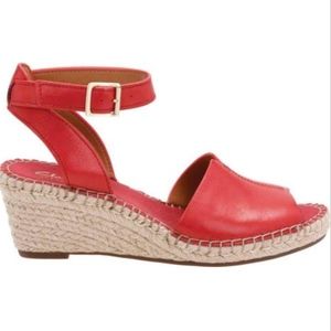 clarks artisan espadrille wedge sandals